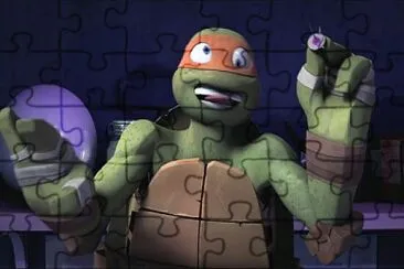 silly ninja turtle jigsaw puzzle