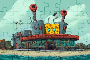 פאזל של Krusty Krab Restaurant