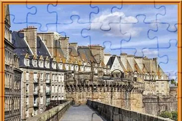 Remparts de St-Malo (35400) jigsaw puzzle