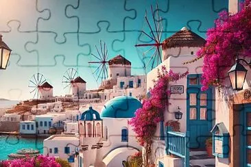 Mykonos jigsaw puzzle