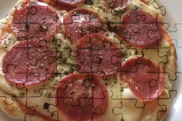 a jigsaw puzzle