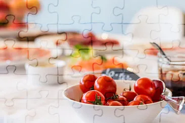 a jigsaw puzzle