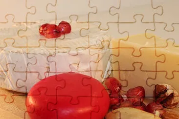 a jigsaw puzzle