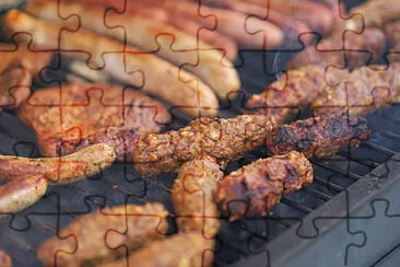 a jigsaw puzzle