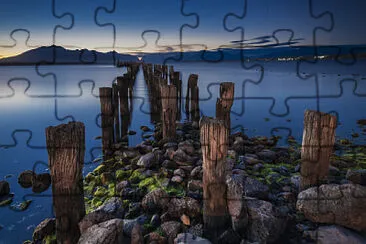 Muelle viejo jigsaw puzzle