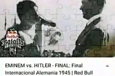 פאזל של eminem vs hitler