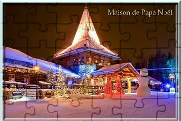 Maison de Papa Npël jigsaw puzzle