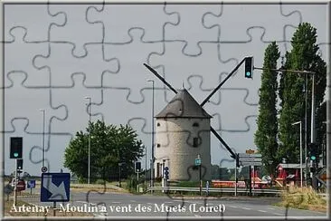 פאזל של Moulin d 'Artenay (Loiret)