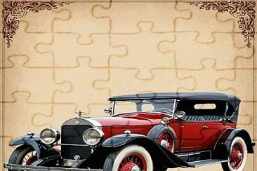 retro car jigsaw puzzle