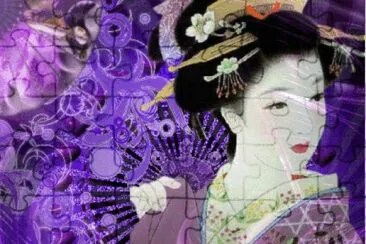 פאזל של Purple Geisha