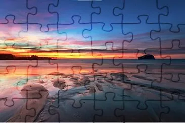 Atardecer Playa jigsaw puzzle