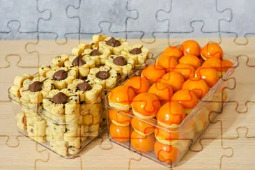 a jigsaw puzzle