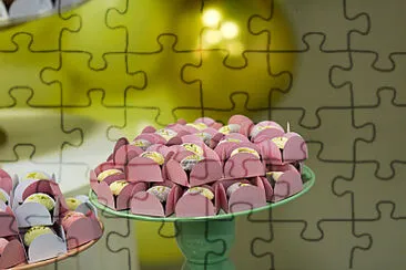 a jigsaw puzzle