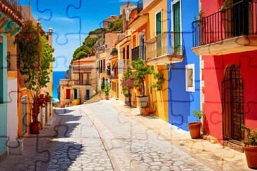 Villajoyosa-Alicante jigsaw puzzle