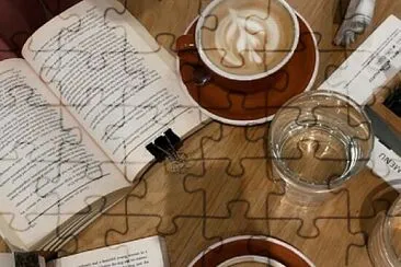 the pumpkin spice café jigsaw puzzle