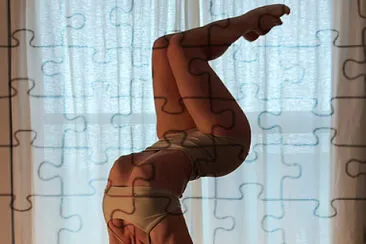 Yoga jigsaw puzzle