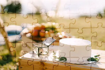 a jigsaw puzzle