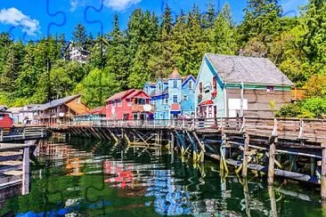 Ketchican-Alaska jigsaw puzzle