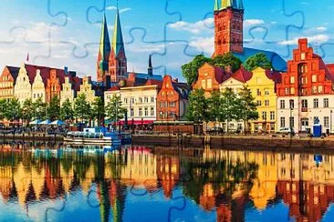 Lübeck-Alemania jigsaw puzzle