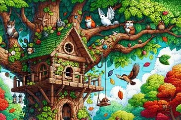 461- Casa infantil arbol