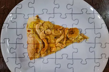 a jigsaw puzzle