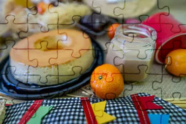 a jigsaw puzzle