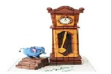 mouse ran up the clock jigsaw puzzle