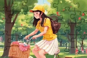 une fille jigsaw puzzle