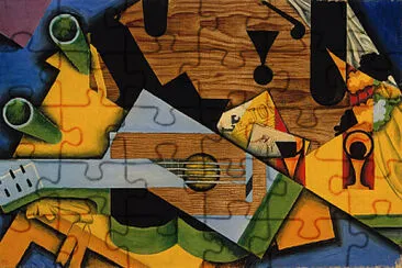 Juan Gris nature morte à la guitare jigsaw puzzle