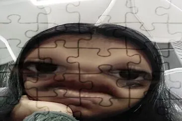 Big head jigsaw puzzle