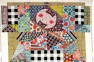 patchwork de kimonos jigsaw puzzle