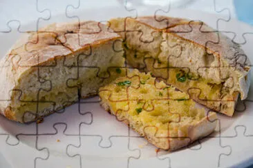 a jigsaw puzzle