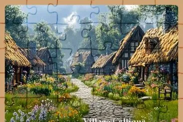 Village Celtique jigsaw puzzle