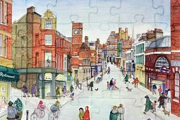 Gillian lawson Heath Street jigsaw puzzle