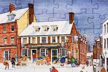 Gillian Lawson Hampstead jigsaw puzzle