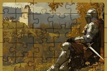 Au temps des Chevaliers jigsaw puzzle