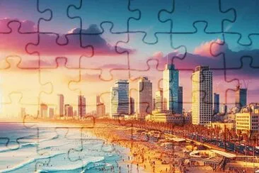 תל אביב 2 jigsaw puzzle