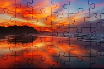 Sunset Rojo jigsaw puzzle