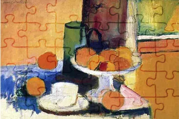 פאזל של Matisse nature morte aux oranges 1912