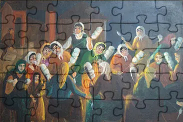 Brasic Janko fête jigsaw puzzle