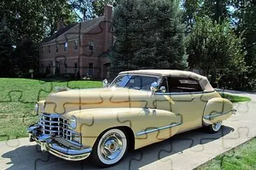 1947 ‪‎Cadillac‬ ‪‎Series‬ 62 ‪‎Convertible‬ jigsaw puzzle