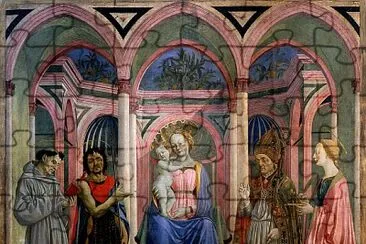 Domenico Veneziano conversation sacrée