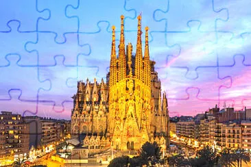 Sagrada Familia jigsaw puzzle