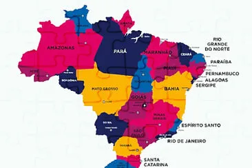 Mapa político do Brasil