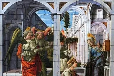 Filippo Lippi Annonciation