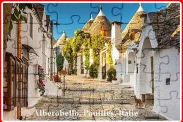 פאזל של Alberobello, Pouilles, Italie