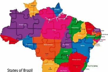 map of Brazil