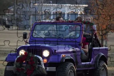 Purple Jeep-Beep beep