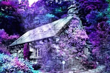 פאזל של House in Purple Forest