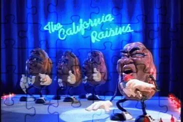 The California Raisins jigsaw puzzle